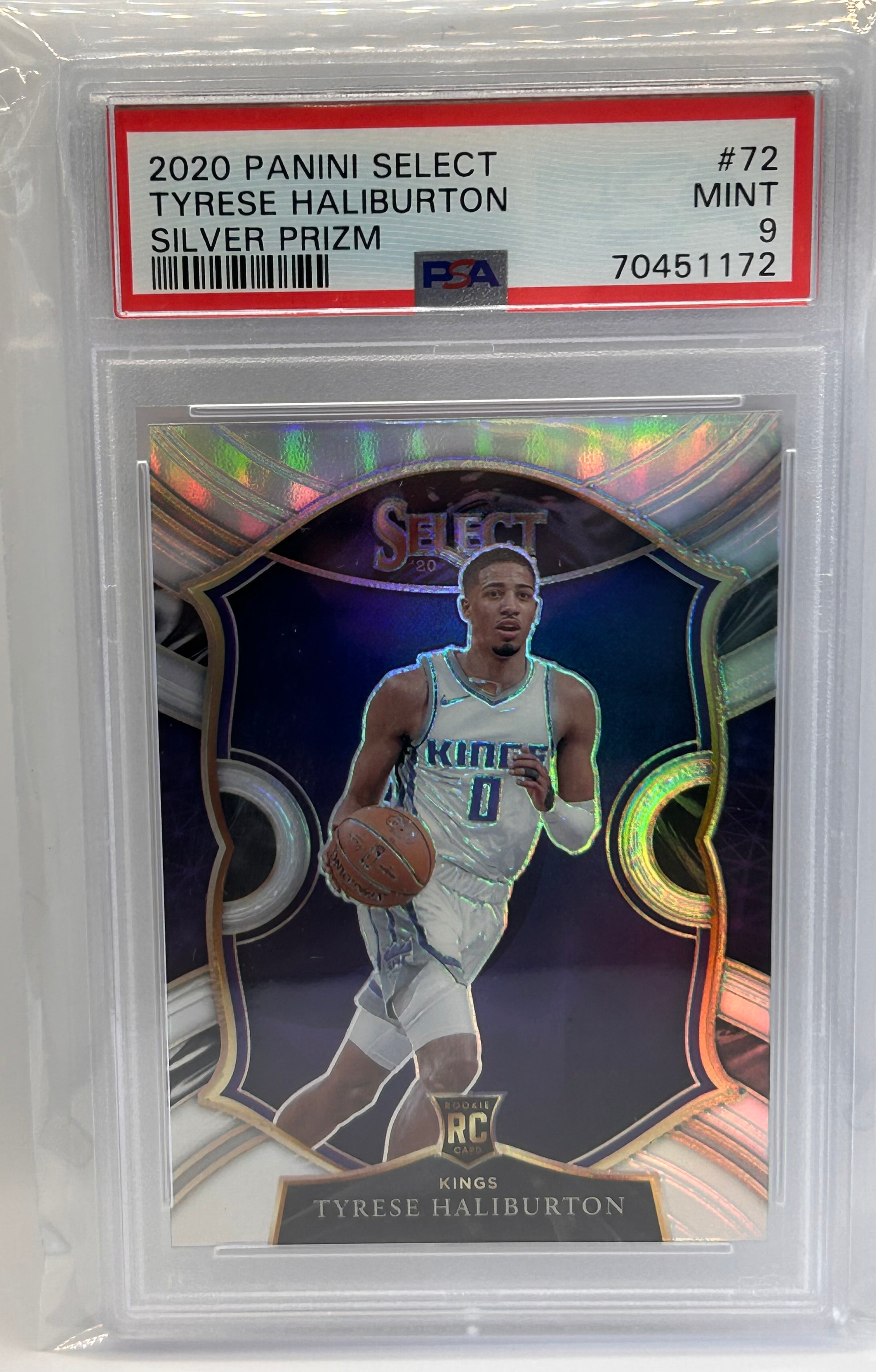 PRIZM Tyrese Haliburton RC PSA9 - その他