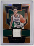 2017-18 Panini Select Gordon Hayward Select Swatches Copper Prizm #SS-GHW