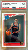 2018-19 Panini Donruss Trae Young RC PSA 9