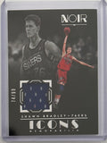 2017-18 Panini Noir Shawn Bradley #/99 Icons Memorabilia