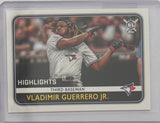 2020 Topps Big League Highlights Vladimir Guerrero Jr.