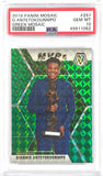 2019-20 Mosaic MVP’s Green Mosaic Giannis Antetokounmpo PSA 10