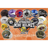 Gold Rush 2021 Autographed NFL Mini Helmet Series 3