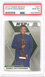 2019-20 Mosaic MVP’s Giannis Antetokounmpo PSA 10