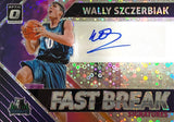 2018-19 Optic Fast Break Signatures Wally Szczerbiak