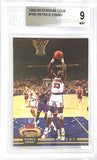 1992-93 Stadium Club Patrick Ewing BGS 9