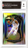 2020-21 Select Silver Prizm Kristaps Porzingis TGA 9