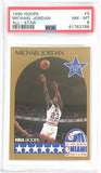 1990-91 Hopps All-Star Michael Jordan PSA 8