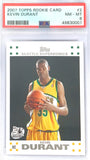 2007 Topps Kevin Durant RC PSA 8