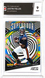 2021 Panini Instant Supernova Justin Fields RC TGA 9